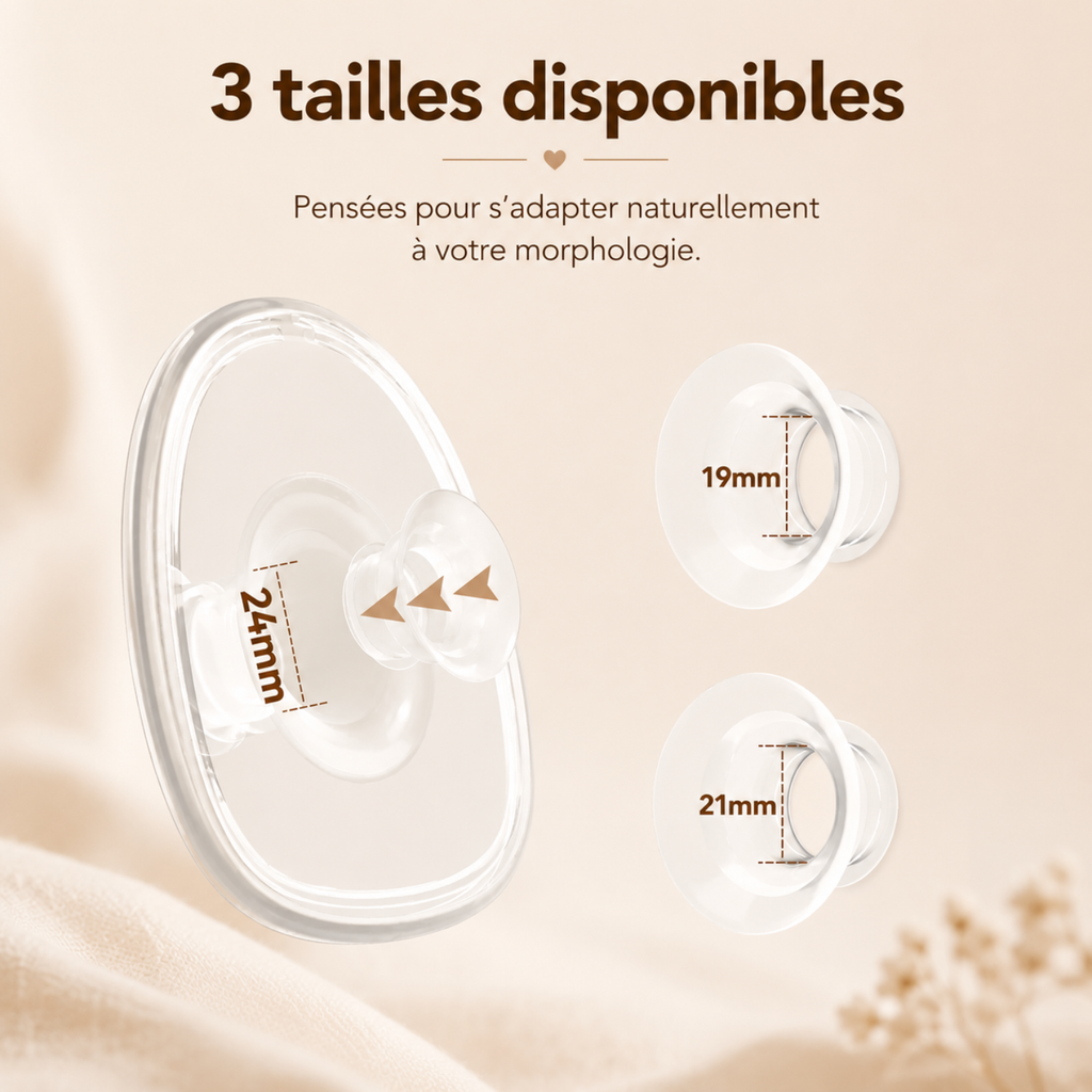 Tire-lait électrique double mains libres