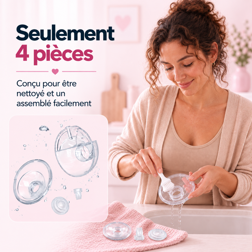 Tire-lait électrique double pompage