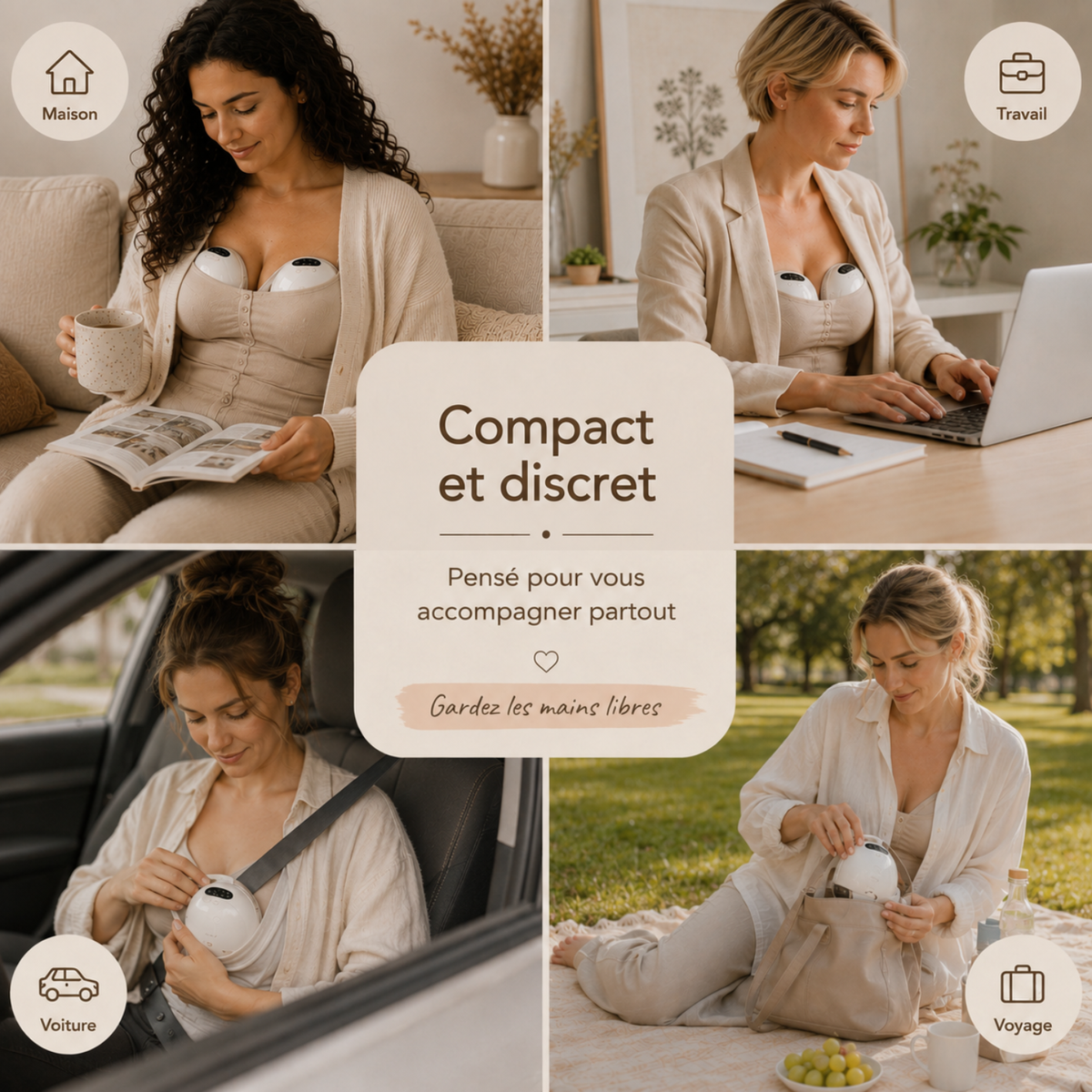 Tire-lait électrique double pompage
