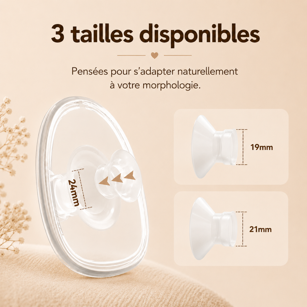 Tire-lait électrique simple mains libres